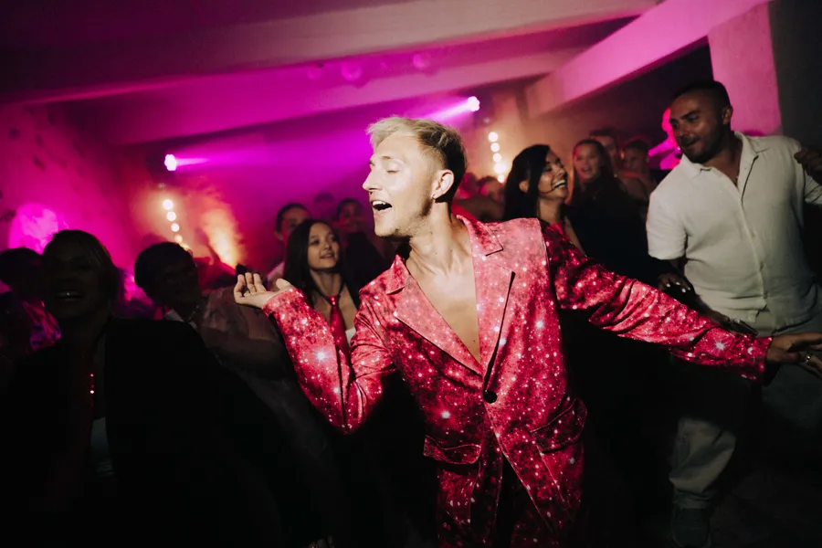 Soirée du mariage de Nicolas et Lionel au Domaine Amourella